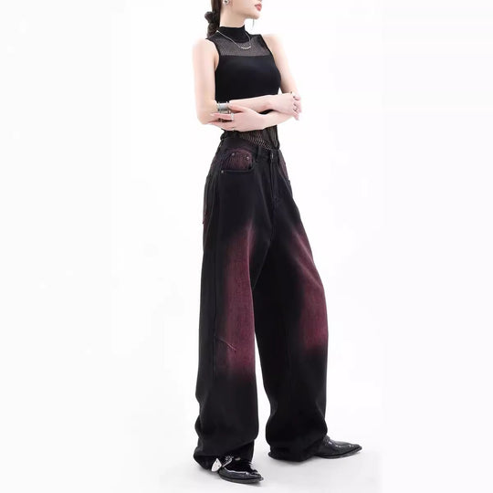 Damen Weite Jeans R&B