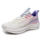 Damen Sportliche Dämpfungs-Laufschuhe mit atmungsaktivem Obermaterial und flexibler Sohle R&B