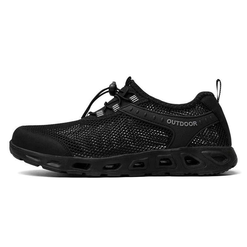 Damen Outdoor-Sneaker mit atmungsaktivem Mesh und rutschfester Sohle R&B