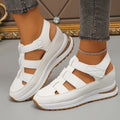 Damen Sportliche Wedge-Sandaletten mit verstellbaren Riemen und rutschfester Sohle R&B