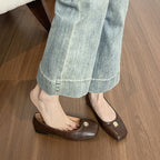 Damen Ballerinas mit dekorativem Schmuckdetail