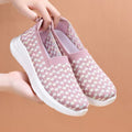 Damen Bequeme Slip-On Sneaker mit elastischem Obermaterial R&B
