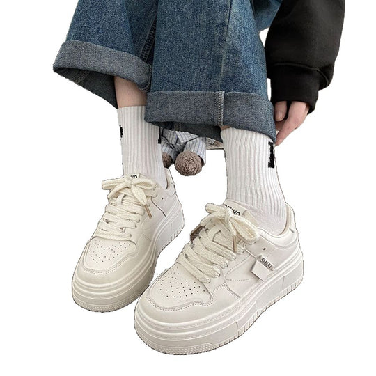 Damen Plattform-Sneaker mit modischem Design und bequemer Dämpfung R&B