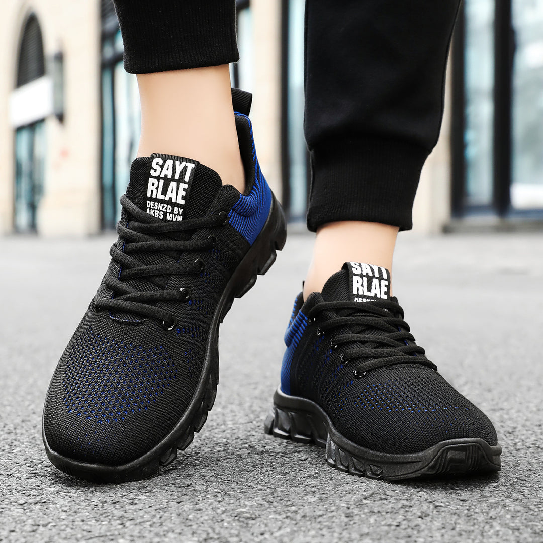 Damen Sportliche Laufschuhe mit atmungsaktiver Mesh-Oberfläche und dämpfender Sohle R&B