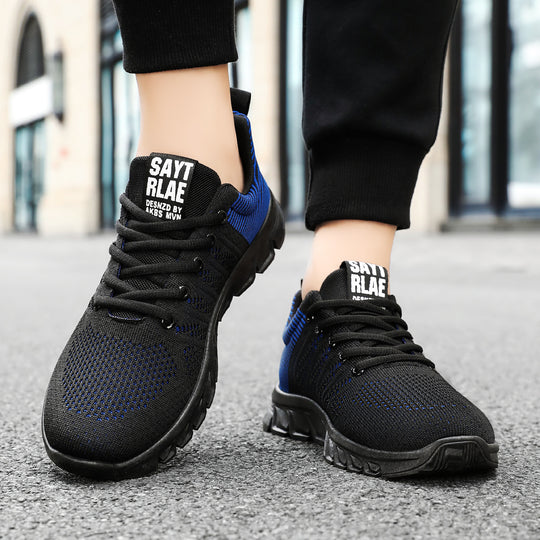 Damen Sportliche Laufschuhe mit atmungsaktiver Mesh-Oberfläche und dämpfender Sohle R&B