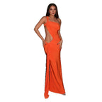 Damen Abendkleid mit raffinierten Cut-Out-Details R&B