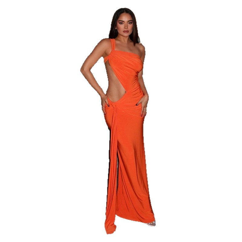 Damen Abendkleid mit raffinierten Cut-Out-Details R&B