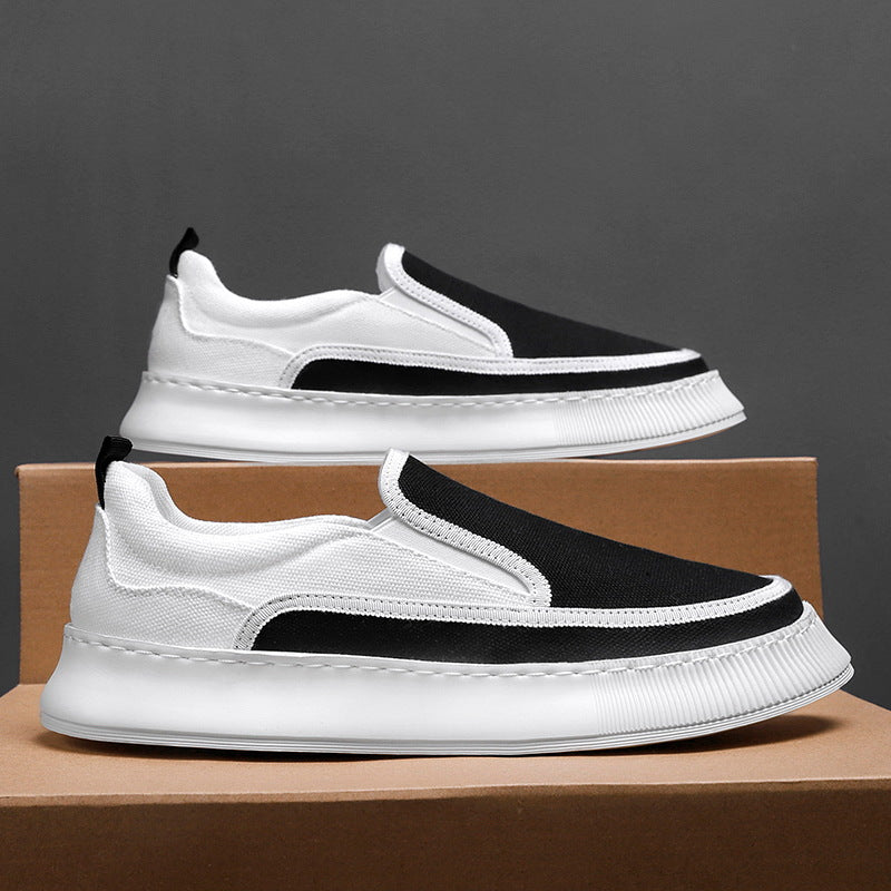 Damen Slip-On Sneakers mit sportlichem Design und flexibler Sohle R&B