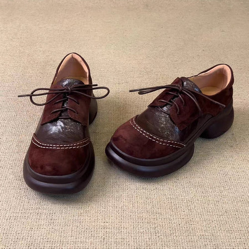 Damen Bequeme und elegante Schnürschuhe mit modischen Akzenten R&B