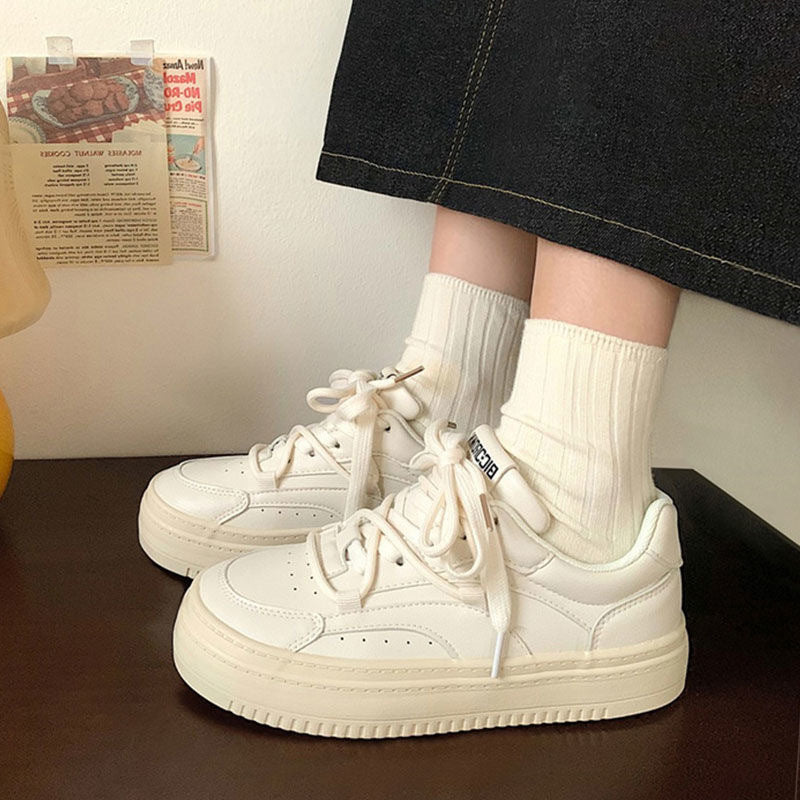Damen modische Plattform Sneakers