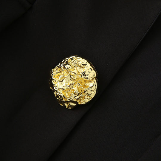 Damen elegante Blazerjacke mit dekorativen Knöpfen R&B