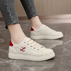 Damen Sneaker mit komfortablem Fleece-Futter und modischen Akzenten R&B