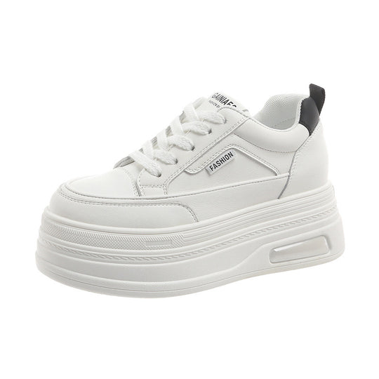 Damen Plateau Sneakers mit ergonomischer Sohle und modischem Design R&B