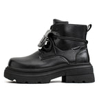 Damen Robuste und stylische Schnürstiefel mit modischem Design R&B