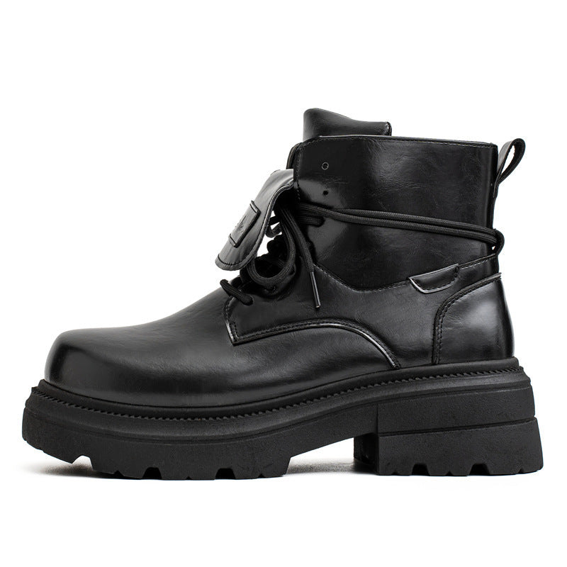 Damen Robuste und stylische Schnürstiefel mit modischem Design R&B