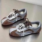 Damen modische Sneaker mit eleganten Perlenakzenten und atmungsaktivem Obermaterial R&B