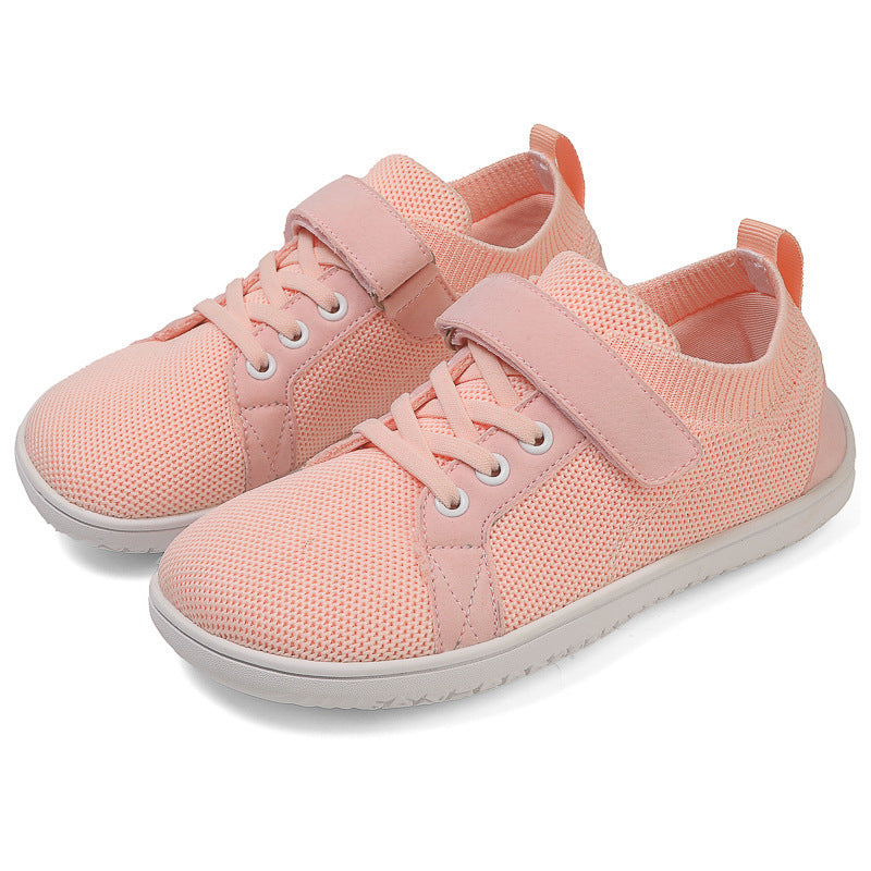 Damen nan Strick-Sneaker mit adaptiver Passform, einhändigem Klettverschluss und flexibler Abrollsohle R&B