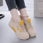 Damen Sportliche Sneakers mit innovativem Schnürsystem und atmungsaktiven Einsätzen R&B