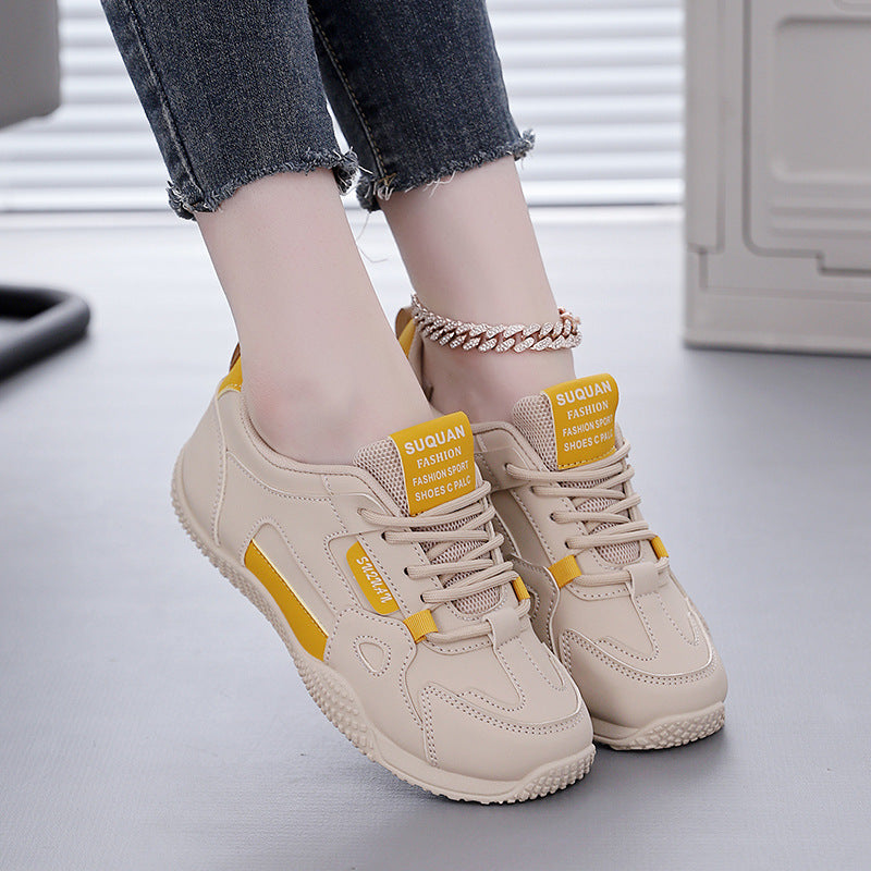 Damen Sportliche Sneakers mit innovativem Schnürsystem und atmungsaktiven Einsätzen R&B