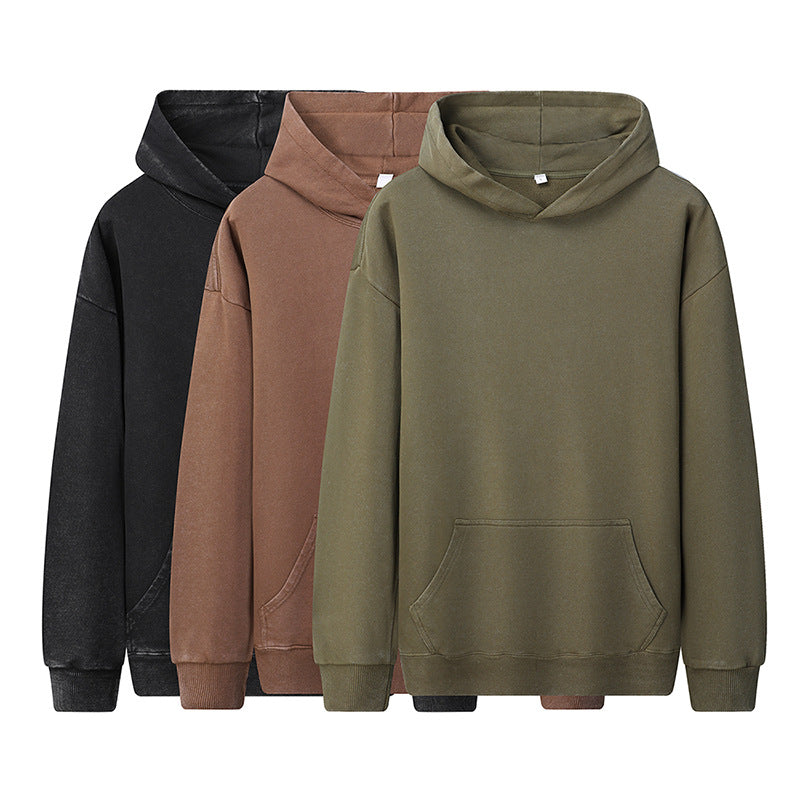 Damen lässiger Kapuzenpullover mit praktischen Kängurutaschen R&B