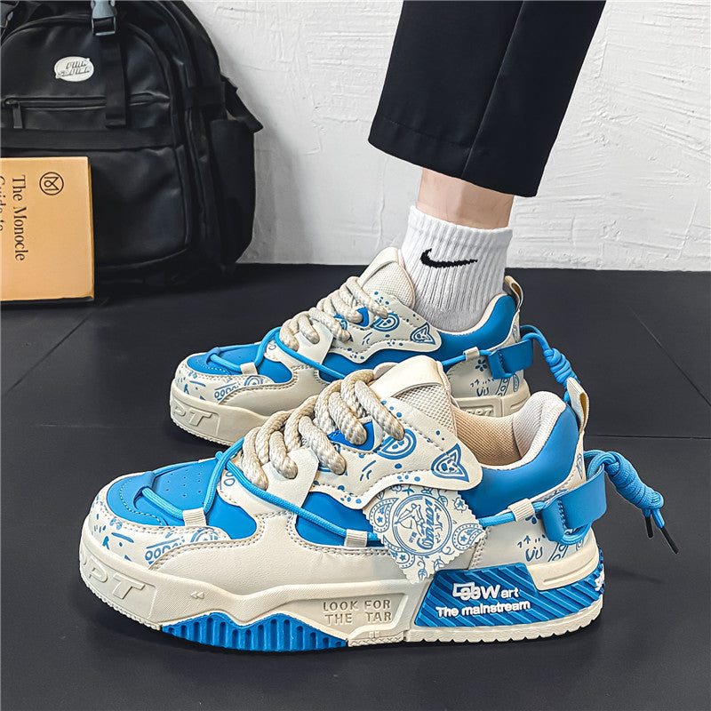 Damen Sportliche Trend Sneakers mit außergewöhnlichem Design R&B