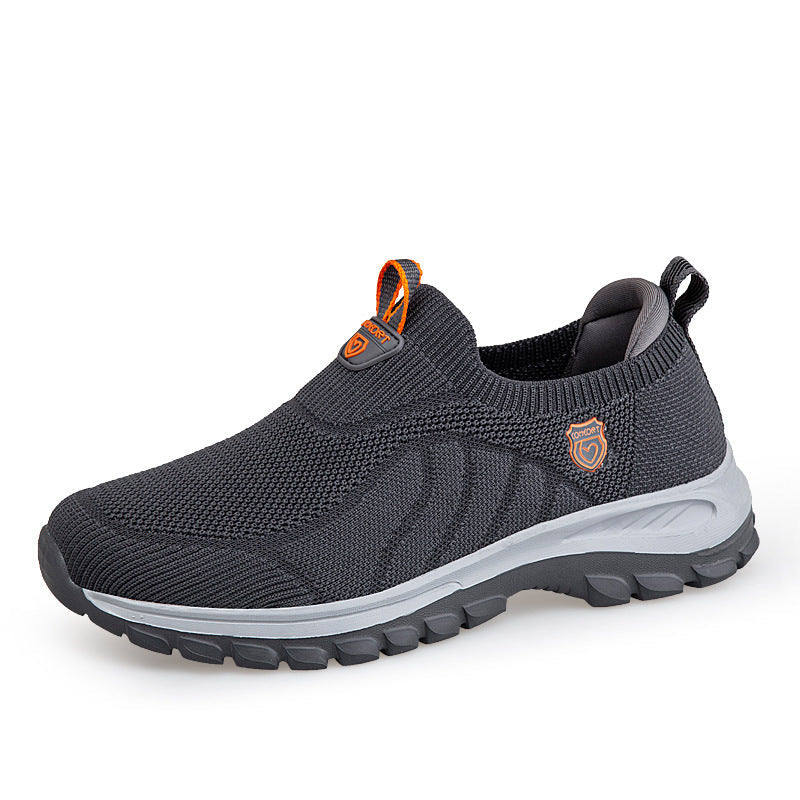 Damen Bequeme Slip-On Sneakers mit atmungsaktivem Mesh-Obermaterial R&B