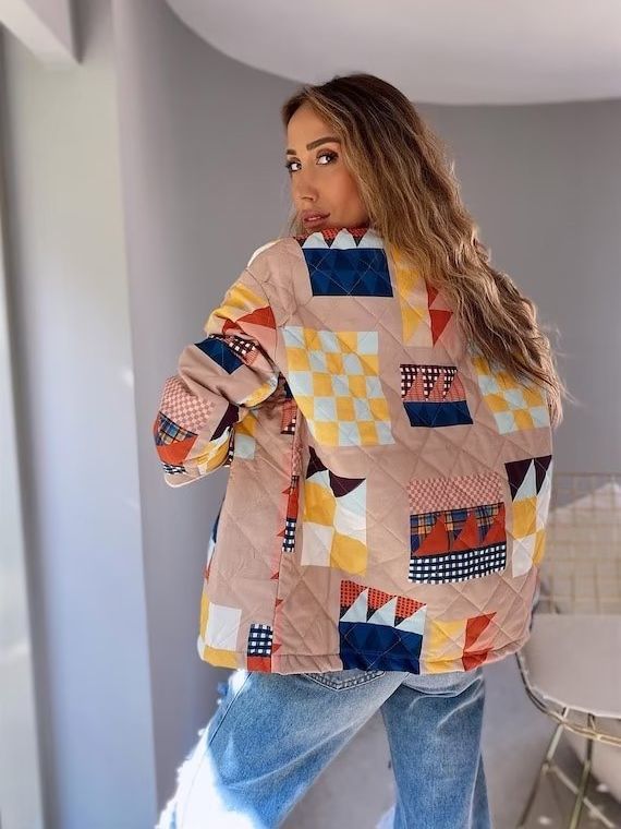 Damen gestepptes Urban Outfit R&B