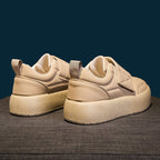 Damen trendige Slip-On Sneakers mit gepolsterter Oberfläche R&B