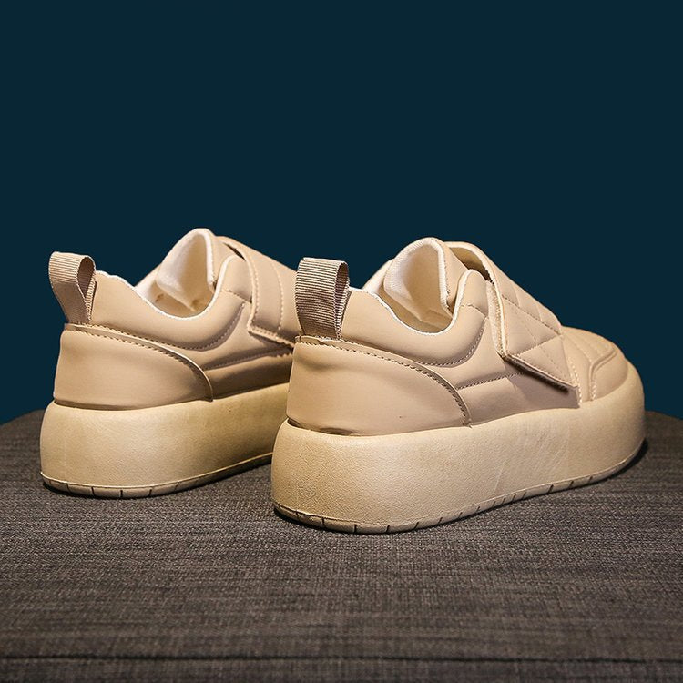 Damen trendige Slip-On Sneakers mit gepolsterter Oberfläche R&B