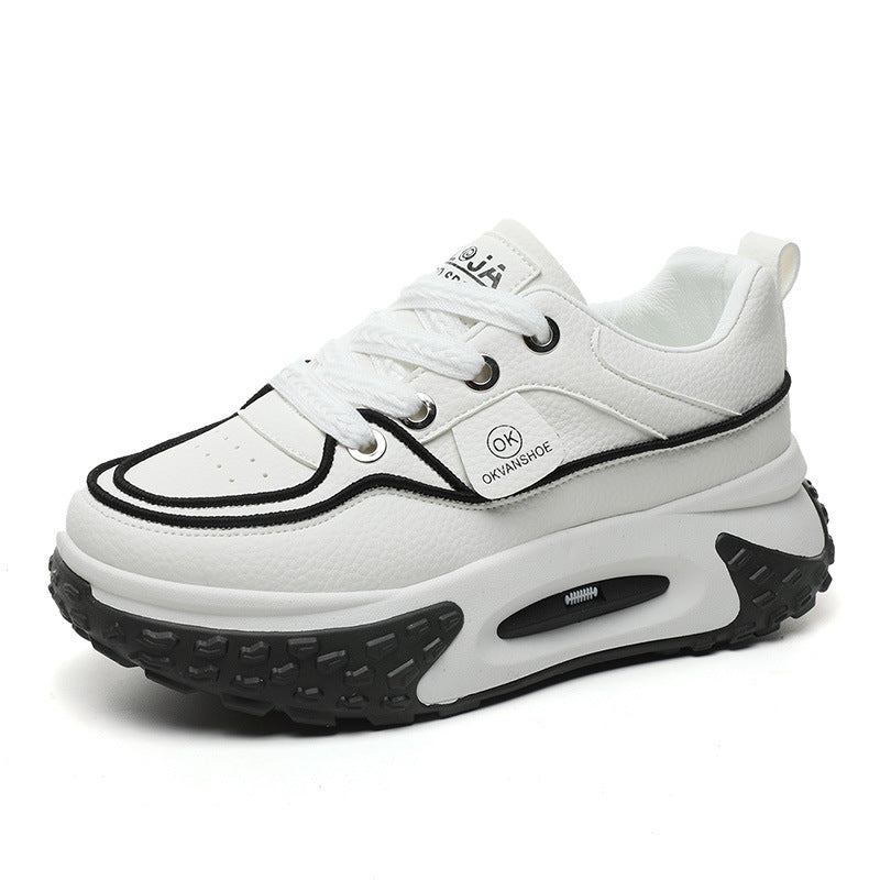 Damen bequeme Chunky Sneaker mit dämpfendem Sohlenprofil R&B