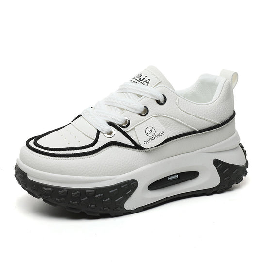 Damen bequeme Chunky Sneaker mit dämpfendem Sohlenprofil R&B