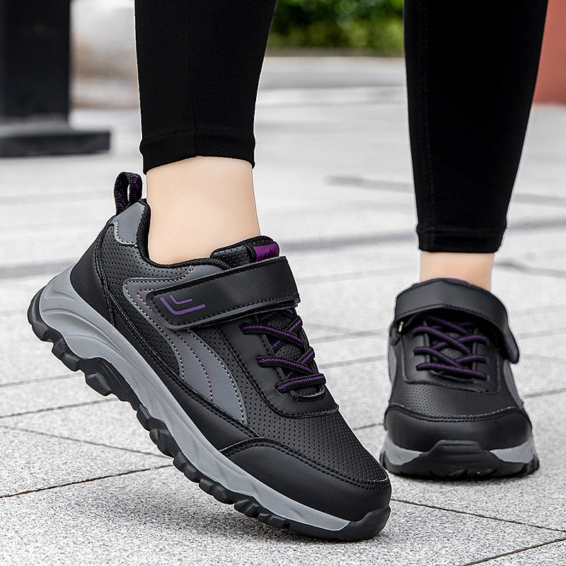 Damen Sportliche Wandersneaker mit atmungsaktivem Obermaterial und flexibel anpassbarem Verschluss R&B