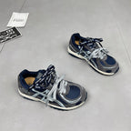 Damen sportliche Lauf-Sneaker mit dämpfender Sohlenkonstruktion und atmungsaktiver Mesh-Oberfläche R&B