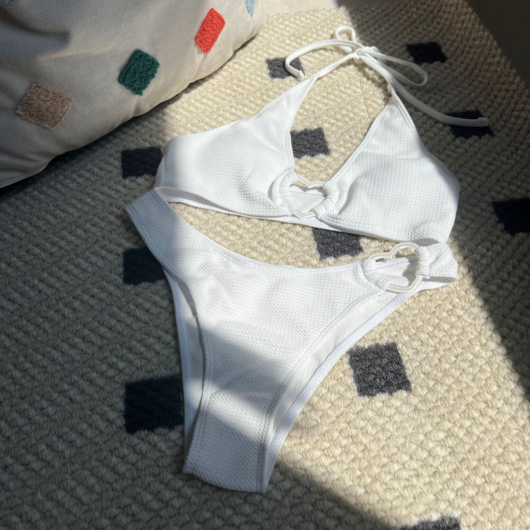 Damen Bikini mit Herzdetails und raffiniertem Design R&B