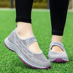 Damen Leichte und bequeme Sportpumps mit elastischem Obermaterial R&B