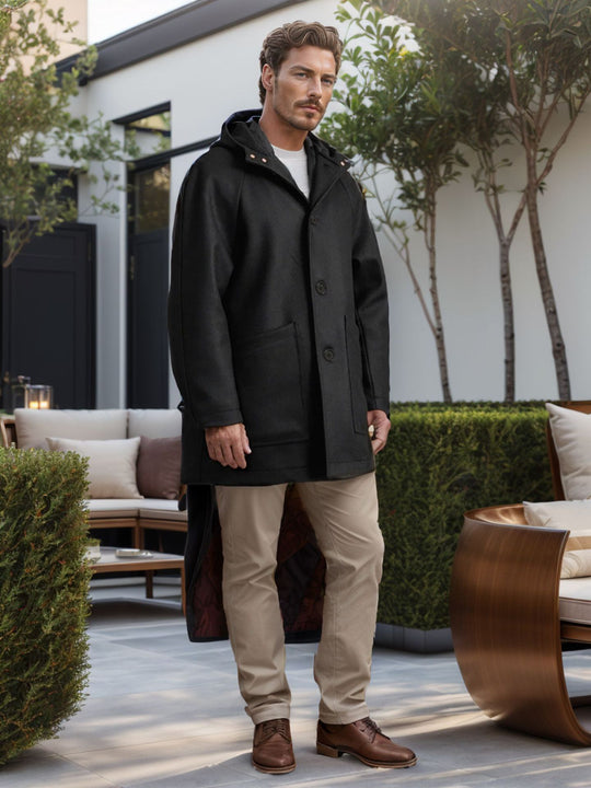 Herren Outdoor-Mantel R&B