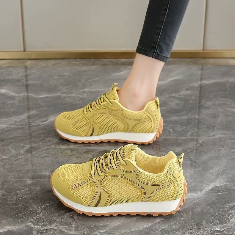 Damen Sportliche Mesh Sneakers R&B