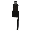 Damen Glamouröses Minikleid mit raffinierten Cut-Out-Details R&B