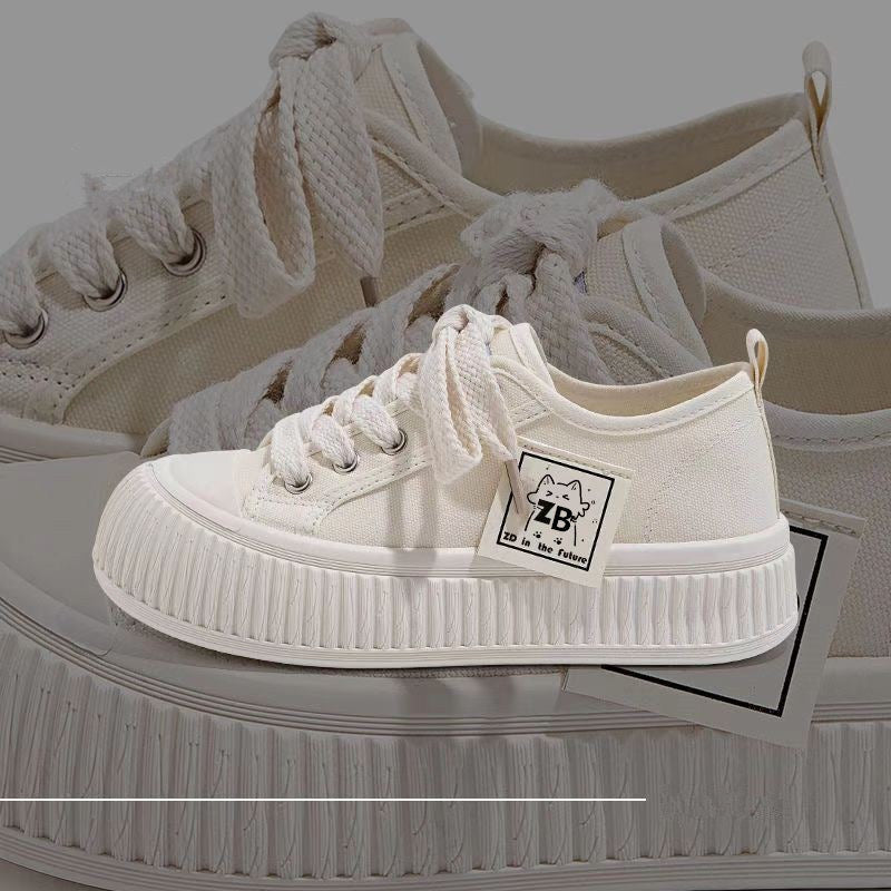 Damen Sneaker mit trendiger Plateau-Sohle und komfortablem Obermaterial