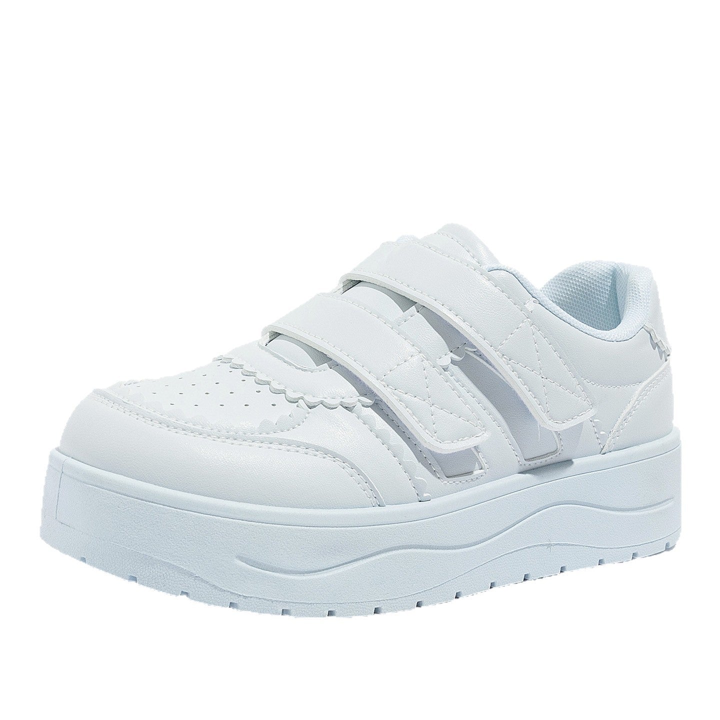 Damen Sportliche Sneaker mit Klettverschluss