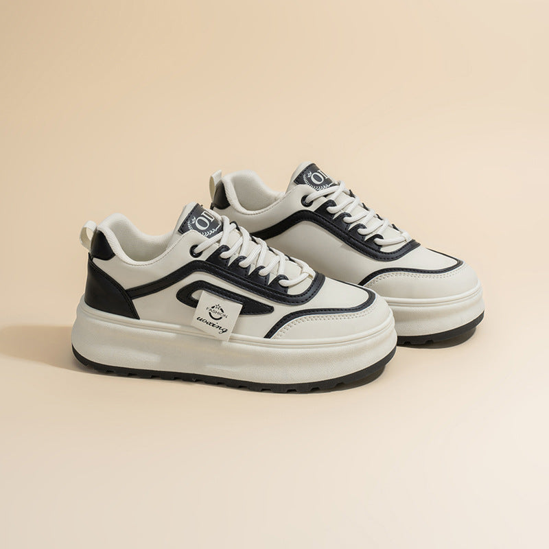 Damen Sneakers mit hoher Sohle von R&B