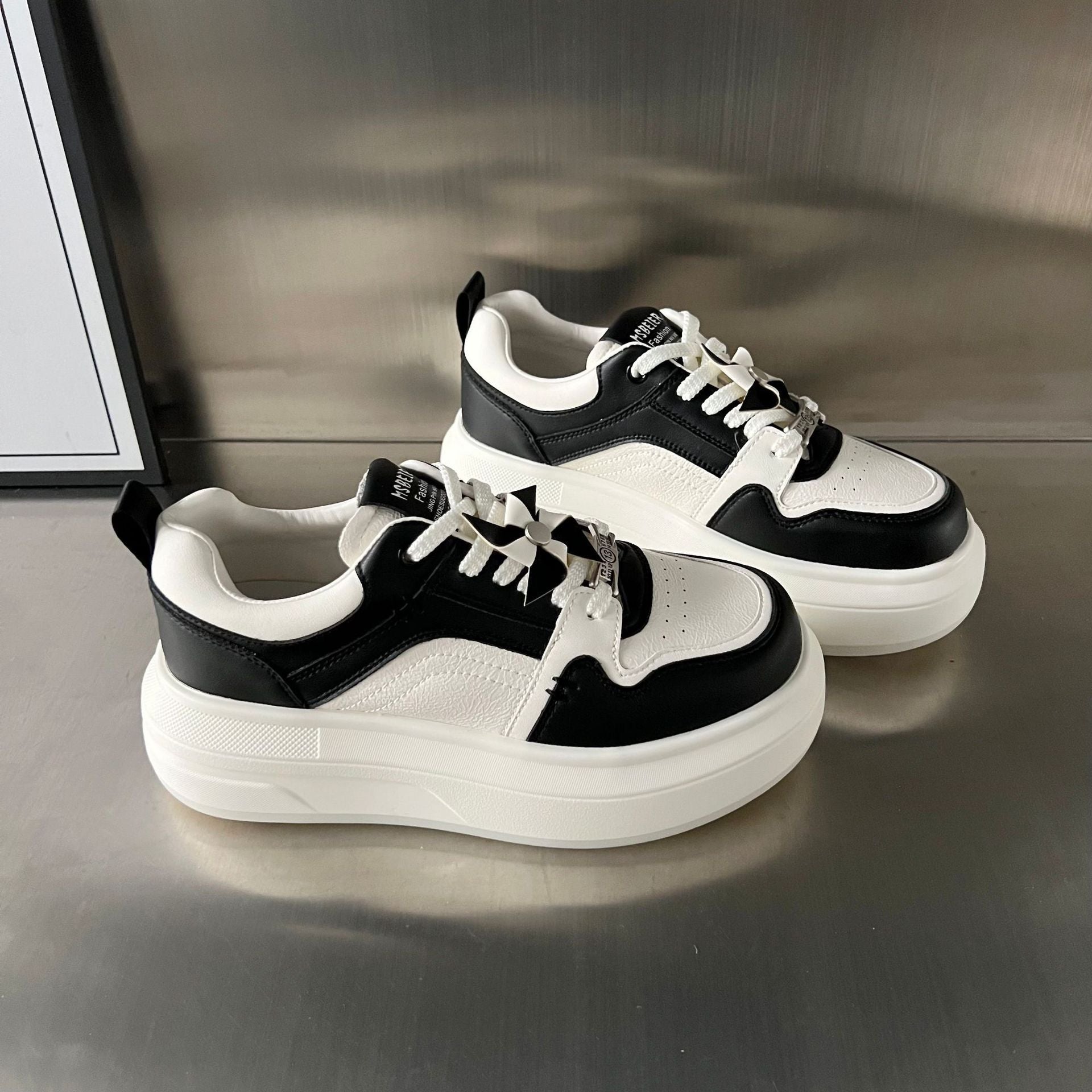 Damen Chunky Sneakers mit innovativer Plattensohle und atmungsaktivem Obermaterial R&B