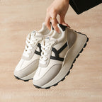 Damen Elegante Freizeit-Sneaker mit atmungsaktiver Sohle und gepolstertem Innenfutter R&B
