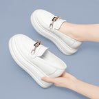 Damen modische Plateau-Schuhe mit eleganter Schnalle R&B