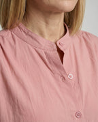 Damen Bluse mit voluminösen Ärmeln und Trend-Design
