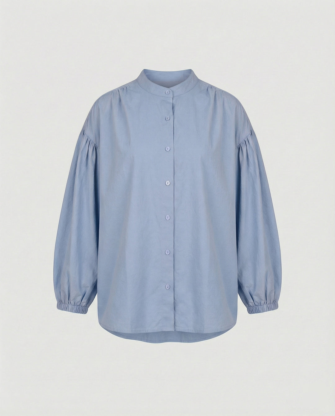 Damen Bluse mit voluminösen Ärmeln und Trend-Design