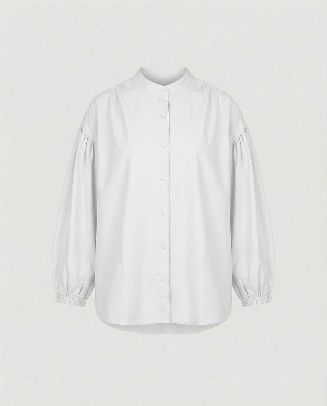Damen Bluse mit voluminösen Ärmeln und Trend-Design