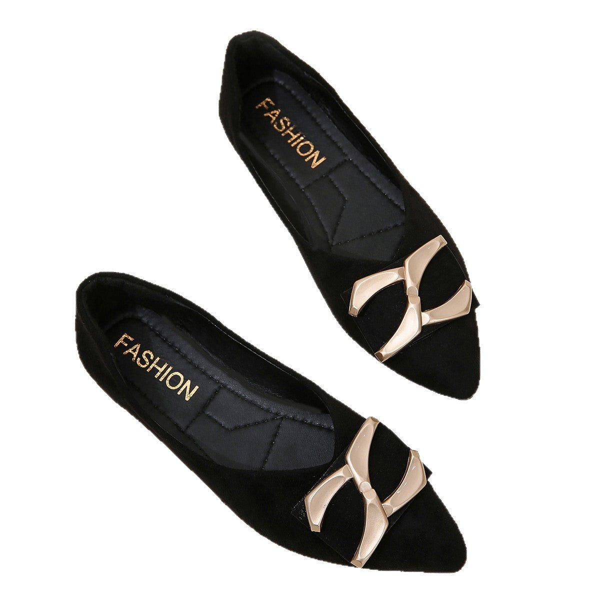 Damen Ballerinas mit modischem Schleifen-Detail R&B
