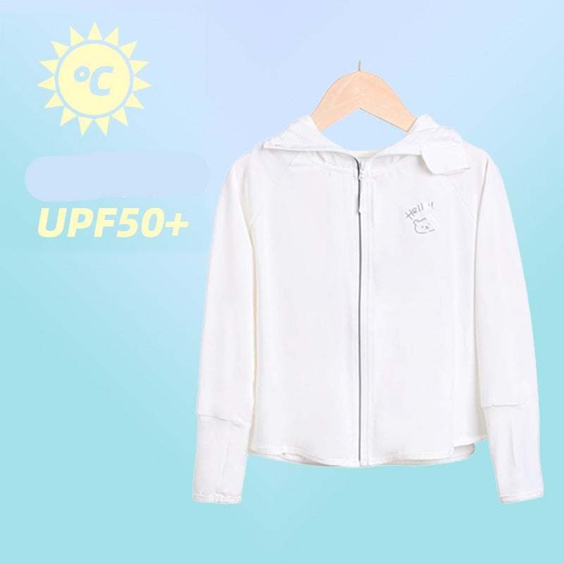 Damen leichte UV-Schutzjacke mit Kapuze R&B