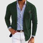 Herren eleganter Strickblazer R&B